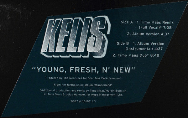 Kelis : Young, Fresh N' New (12", Promo)