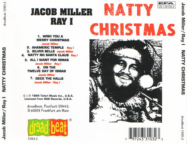 Jacob Miller / Ray I : Natty Christmas (CD, Album, RE)