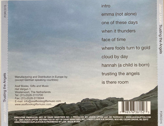 Jason Upton : Trusting The Angels (CD, Album)