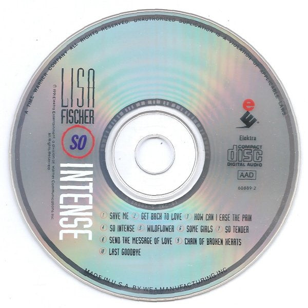 Lisa Fischer : So Intense (CD, Album, SRC)