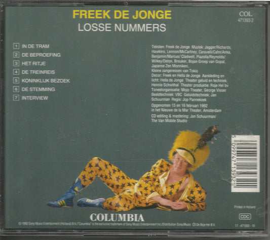Freek de Jonge : Losse Nummers (CD, Album)