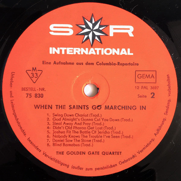 The Golden Gate Quartet : When The Saints Go Marching In (LP, Comp)