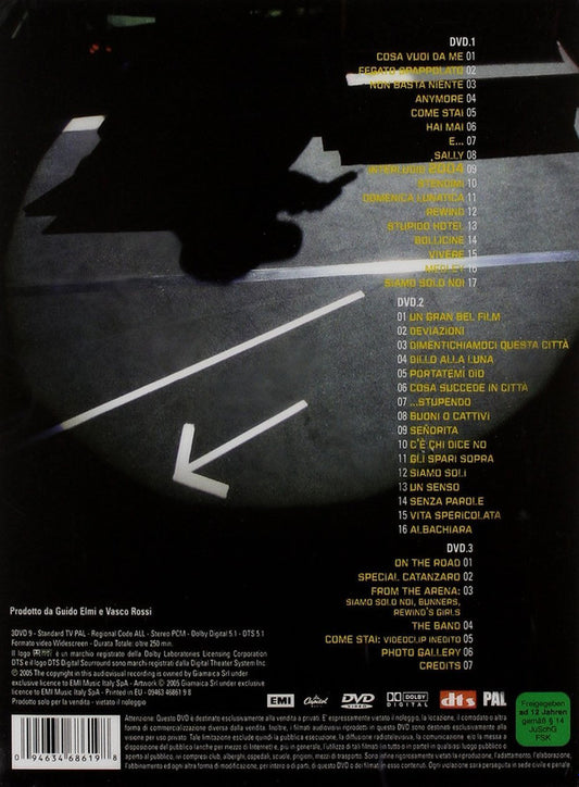 Vasco Rossi : Buoni O Cattivi Live Anthology 04.05 (Box, Album, Ltd + 3xDVD-V)