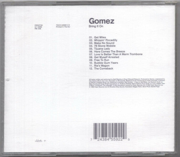 Gomez : Bring It On (CD, Album)