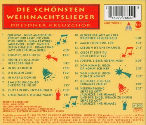 Dresdner Kreuzchor : Die Schönsten Weihnachtslieder (CD, Album)