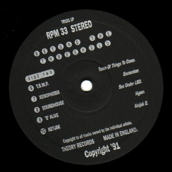 Various : Beyond The Threshold (LP)