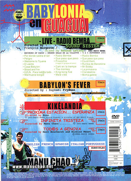 Manu Chao : Babylonia En Guagua (DVD-V, PAL)