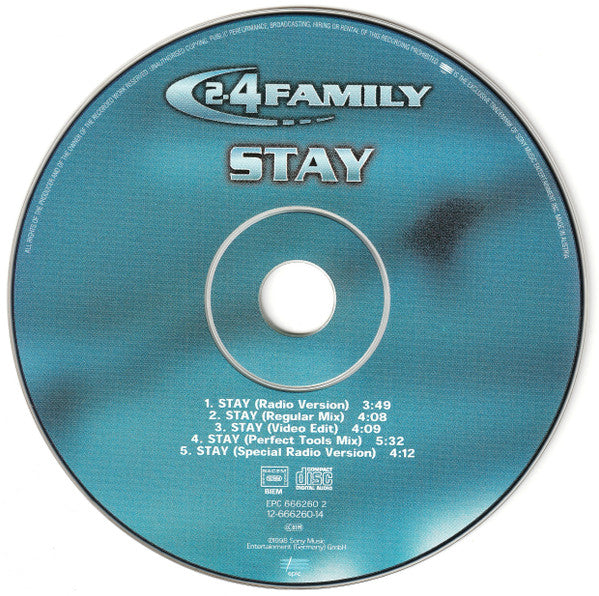 2-4 Family : Stay (CD, Maxi)