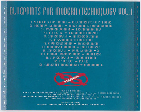 Various : Blueprints For Modern (Techno)logy Vol. 1 (CD, Comp)