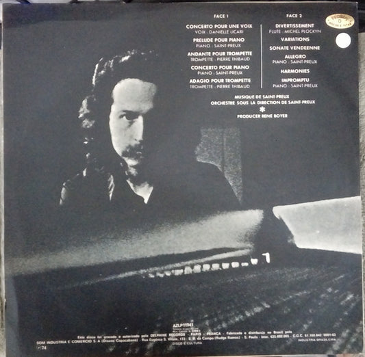 Saint-Preux : Concerto (LP)