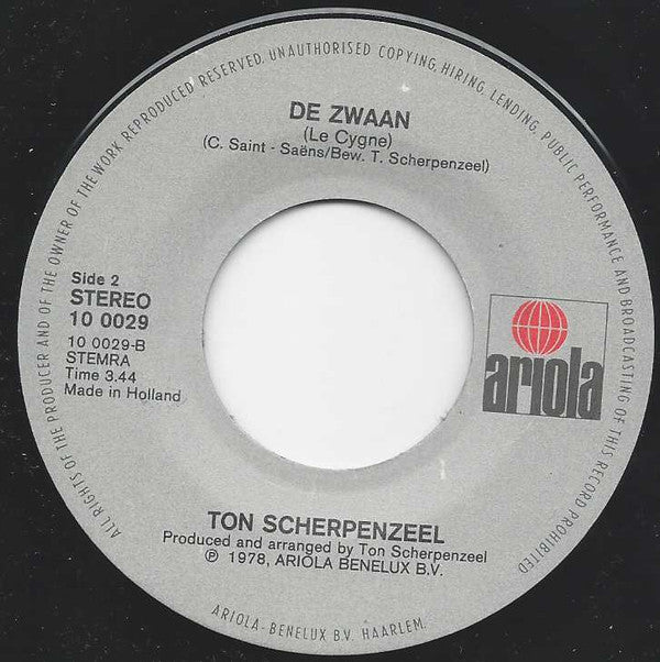 Ton Scherpenzeel : Fossielen (7")