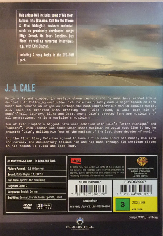 J.J. Cale : To Tulsa And Back (DVD-V, DVD)