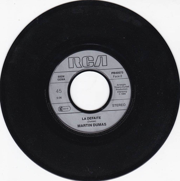 Martin Dumas : Qu'est-Ce Que T'as Fait De Moi ? (7")