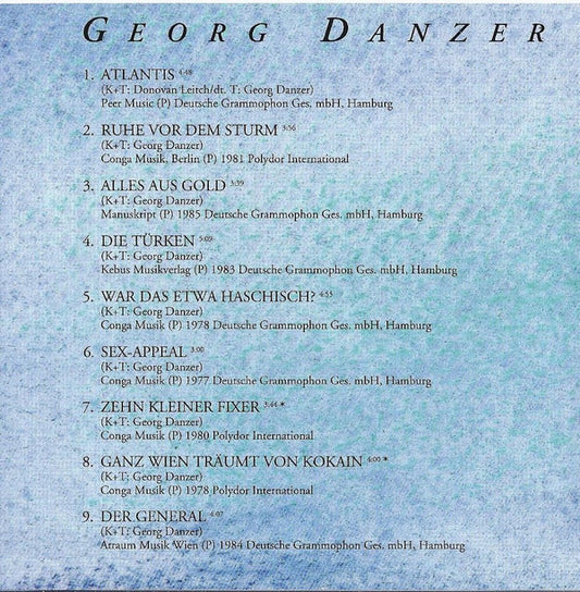 Georg Danzer : Überblicke (CD, Comp, PMD)