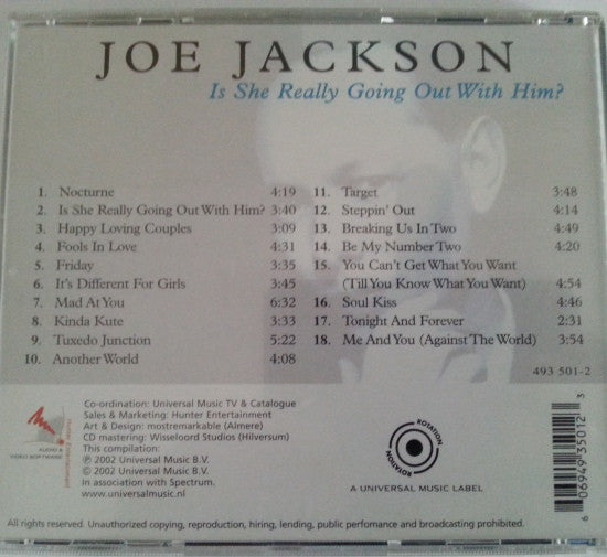 Joe Jackson : Is She Really Going Out With Him? (CD, Album, Comp)