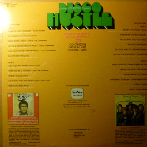 Various : Disco Hustle (2xLP, Comp, Mixed)