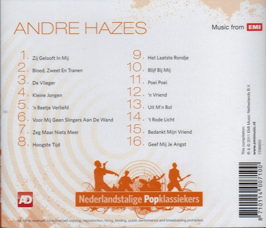 André Hazes : Nederlandstalige Popklassiekers (CD, Comp)