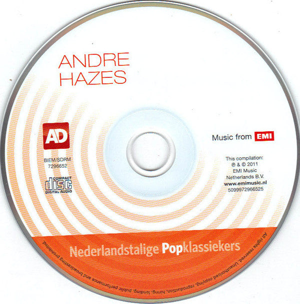 André Hazes : Nederlandstalige Popklassiekers (CD, Comp)
