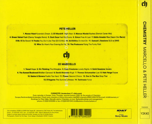 DJ Marcello & Pete Heller : Chemistry Y2K#2 - The Summer 2000 Edition (2xCD, Comp, Mixed, Dig)