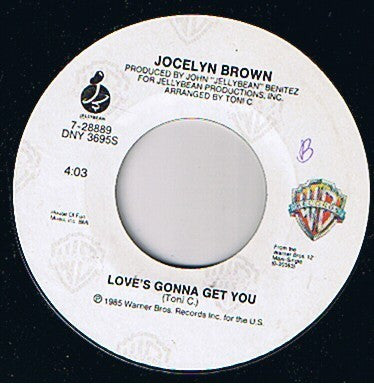 Jocelyn Brown : Love's Gonna Get You (7", Single, Styrene)