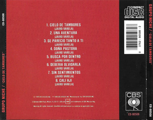 Grupo Niche : Cielo De Tambores (CD, Album)