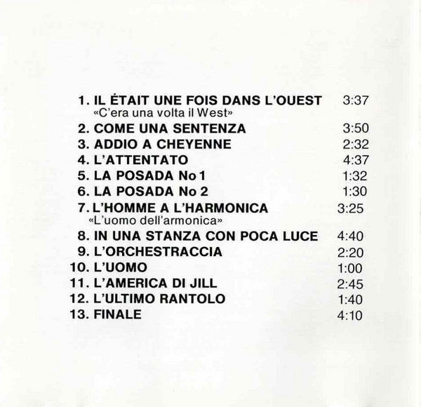 Ennio Morricone : Het Gebeurde In Het Westen (CD, Album, RM)