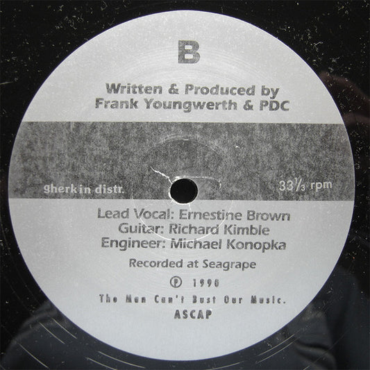 Frank Youngwerth Featuring Ernestine Brown : When I See You (12")