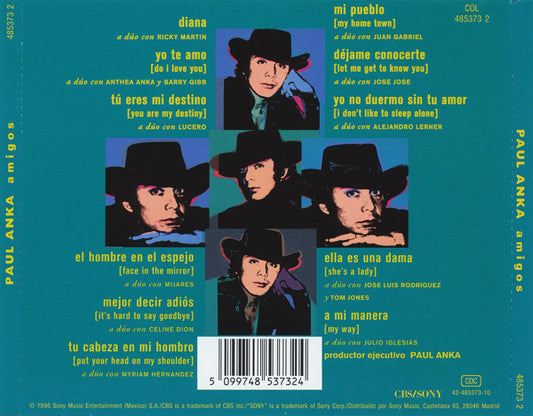 Paul Anka : Amigos (CD, Album)