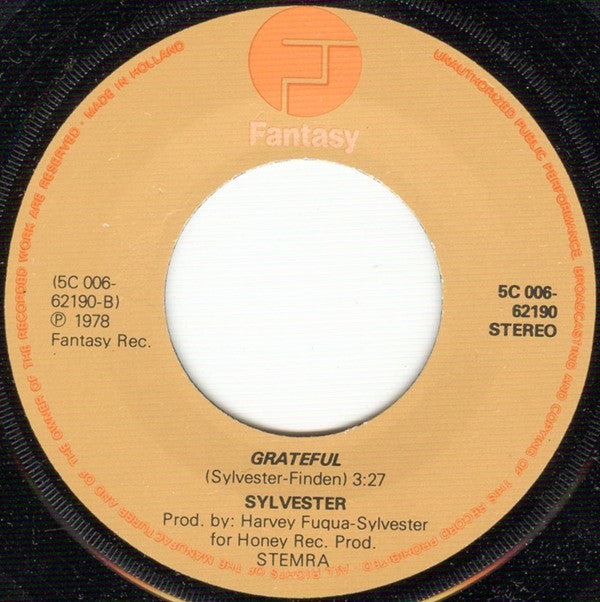 Sylvester : Dance (Disco Heat) (7")