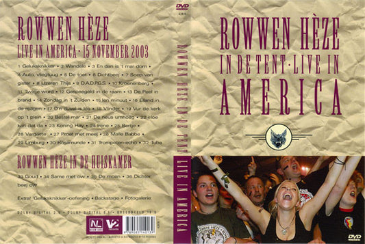 Rowwen Hèze : In De Tent - Live In America (DVD-V, Multichannel, PAL)
