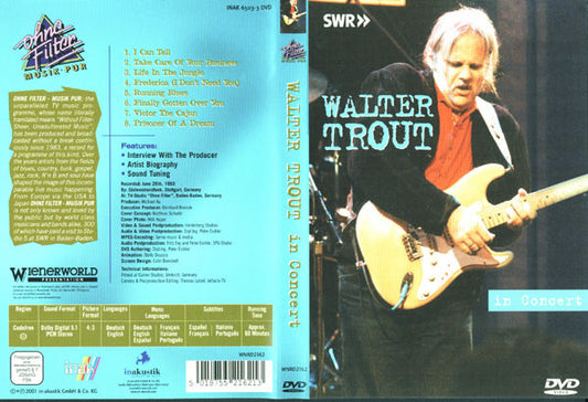 Walter Trout : In Concert (DVD-V, Multichannel, PAL)