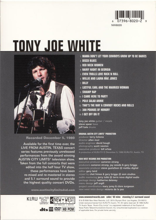 Tony Joe White : Live From Austin Texas (DVD-V)