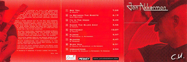 Jan Akkerman : C.U. (CD, Album)