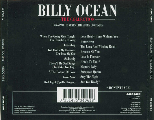 Billy Ocean : The Collection (CD, Comp)