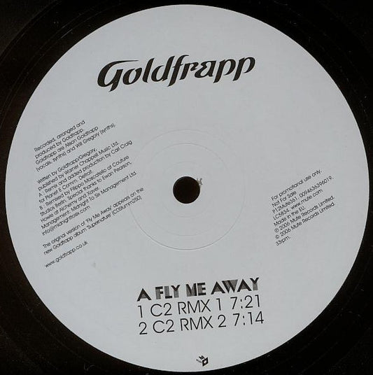 Goldfrapp : Fly Me Away (12", Promo)