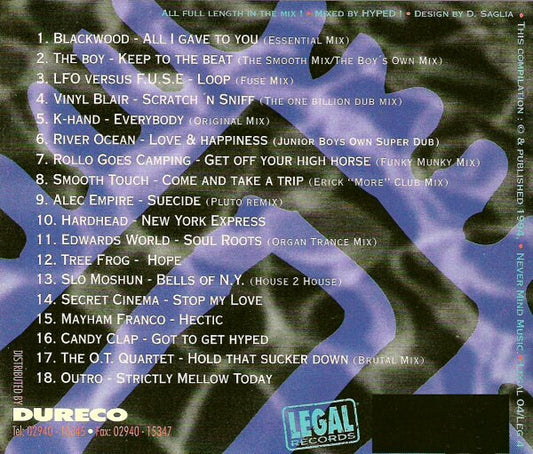 Hyped : Strictly Mellow Club Hits Two (CD, Mixed)