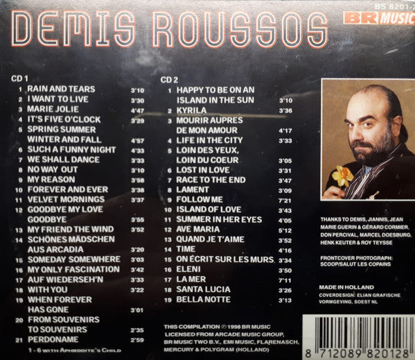 Demis Roussos : Forever And Ever - 40 Greatest Hits (2xCD, Comp)