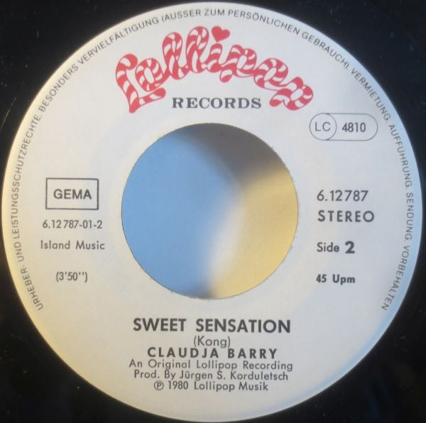 Claudja Barry : Stop He's A Lover (7", Single, Promo)