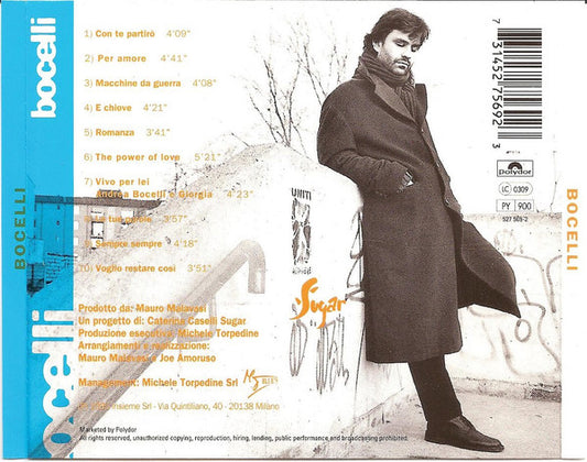 Andrea Bocelli : Bocelli (CD, Album)
