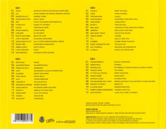 Various : TSOB - The Sound Of Belgium Vol. 2 (4xCD, Comp)