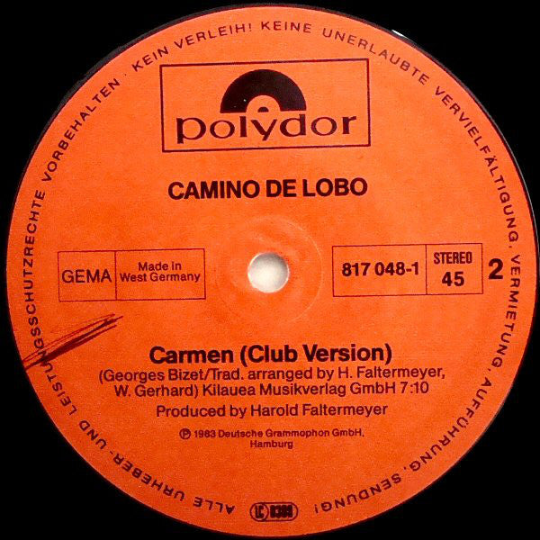 Camino De Lobo : Carmen (12", Maxi)
