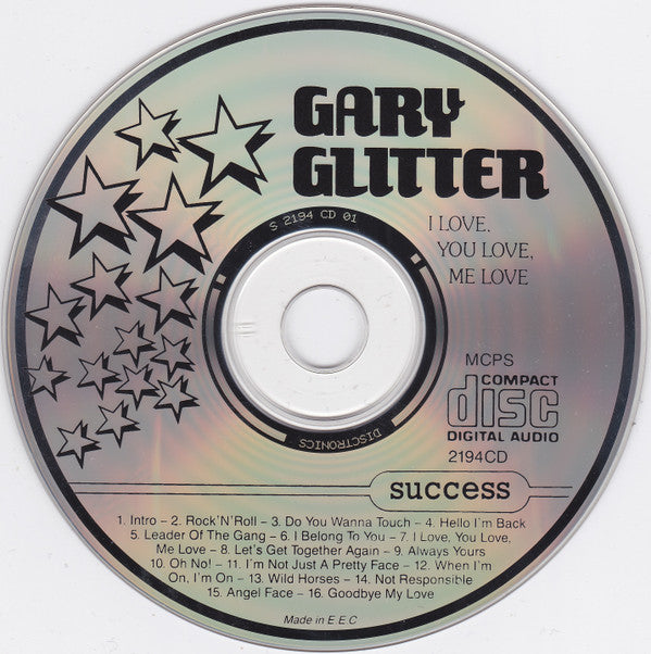 Gary Glitter : I Love, You Love, Me Love (CD, Comp)