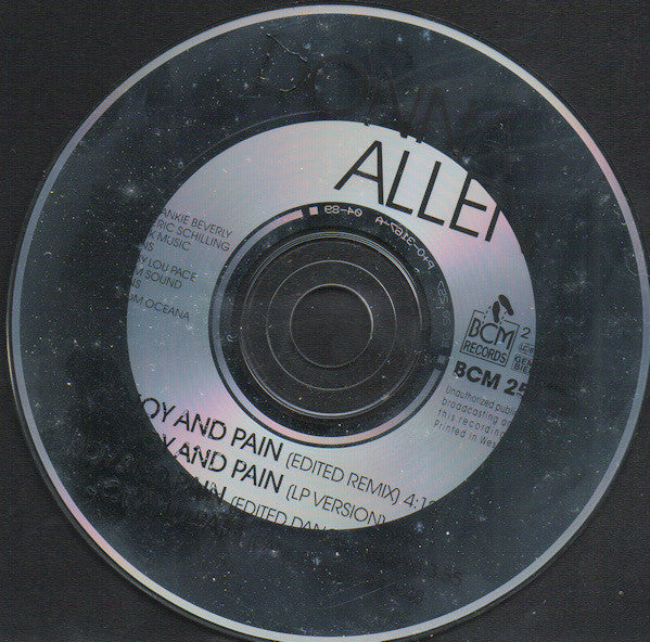 Donna Allen : Joy And Pain (CD, Maxi, Sil)