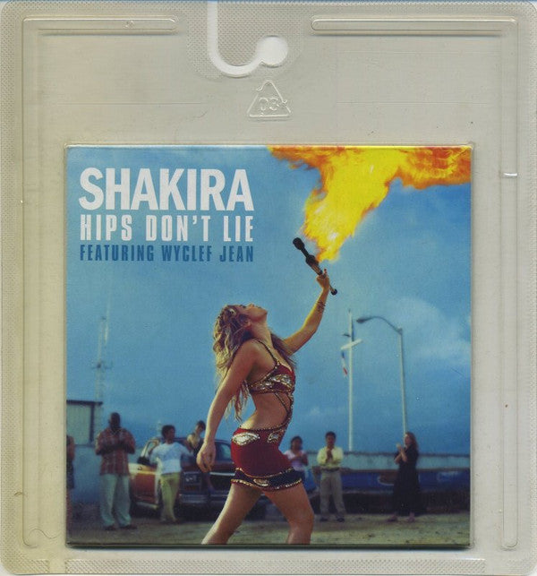 Shakira Featuring Wyclef Jean : Hips Don't Lie (CD, Single, Car)