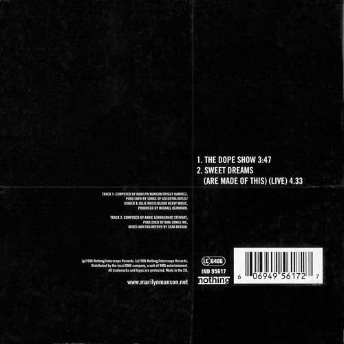 Marilyn Manson : The Dope Show (CD, Maxi)
