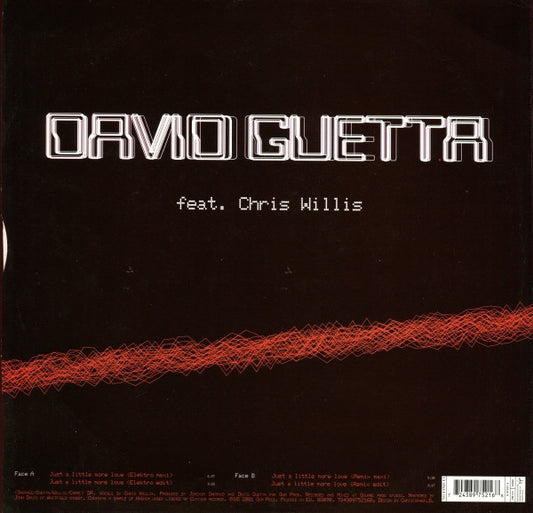 David Guetta : Just A Little More Love (12")