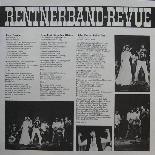 Rentnerband : Revue (LP, Album)