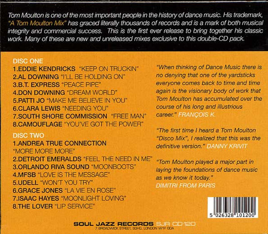 Tom Moulton : A Tom Moulton Mix (2xCD, Comp)