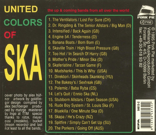 Various : United Colors Of Ska Vol. 2 (CD, Comp, RE)