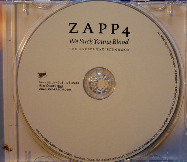 Zapp4 : We Suck Young Blood - The Radiohead Songbook (CD, Album)